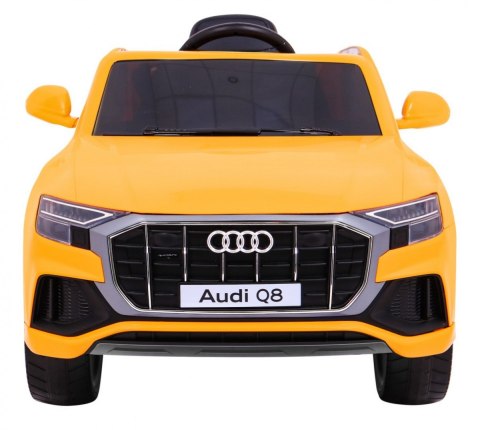 Audi Q8 Lift, SUV na akumulator dla dzieci Żółty + Pilot