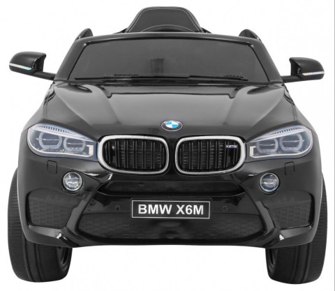 BMW X6M Elektryczne Autko dla dzieci - Czarny SUV + Pilot