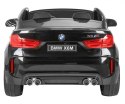 BMW X6M XXL dla 2 dzieci Lakier Czarny SUV + Pilot + Ekoskóra
