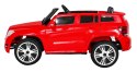 Autko City Rider dla dzieci Czerwony + Pilot + Regulacja kierownicy + Wolny Start + MP3 USB + LED