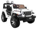 Jeep Wrangler Rubicon na akumulator dla dzieci Biały + Pilot