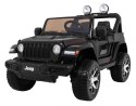 Jeep Wrangler Rubicon terenowy na akumulator dla dzieci Czarny + Pilot + 4x4
