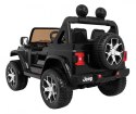 Jeep Wrangler Rubicon terenowy na akumulator dla dzieci Czarny + Pilot + 4x4