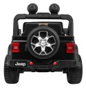 Jeep Wrangler Rubicon terenowy na akumulator dla dzieci Czarny + Pilot + 4x4