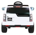 Land Rover Discovery Autko elektryczne dla dzieci Biały SUV + Pilot