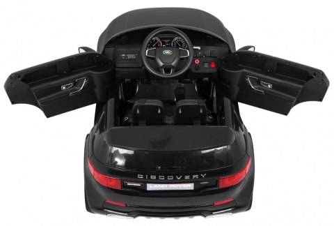 Land Rover Discovery dla dzieci Czarny SUV + Pilot