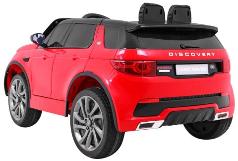 Land Rover Discovery dla dzieci Czerwony SUV + Pilot