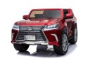 Lexus LX570 Lakierowane Autko dla 2 dzieci Czerwony SUV + Pilot