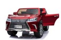 Lexus LX570 Lakierowane Autko dla 2 dzieci Czerwony SUV + Pilot