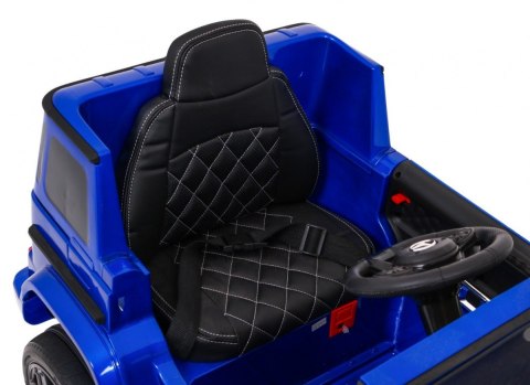 Mercedes AMG G63 dla dzieci Lakier Niebieski + Pilot