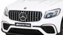 Mercedes Benz GLC63S dla dzieci, Biały SUV + Pilot + Napęd 4x4