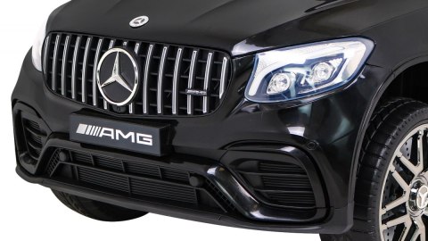 Mercedes Benz GLC63S dla dzieci Czarny Suv + Pilot + Napęd 4x4