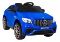 Mercedes Benz GLC63S dla dzieci Niebieski SUV z pilotem