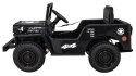 Autko Wojskowe Retro dla dzieci Czarny + Napęd 4x4