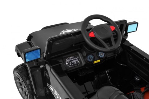 Auto Terenowe Full Time 4WD dla dzieci Czarny + Napęd 4x4 + Pilot