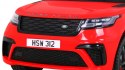 Range Rover Velar na akumulator Czerwony SUV + Pilot