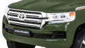 Toyota Land Cruiser na akumulator, Zielony SUV + Pilot + Schowek