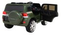 Toyota Land Cruiser na akumulator, Zielony SUV + Pilot + Schowek