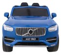 Volvo XC90 na akumulator dla dzieci - SUV - Lakier Niebieski + Pilot + Bagażnik