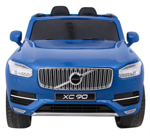 Volvo XC90 na akumulator dla dzieci - SUV - Lakier Niebieski + Pilot + Bagażnik