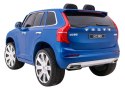Volvo XC90 na akumulator dla dzieci - SUV - Lakier Niebieski + Pilot + Bagażnik