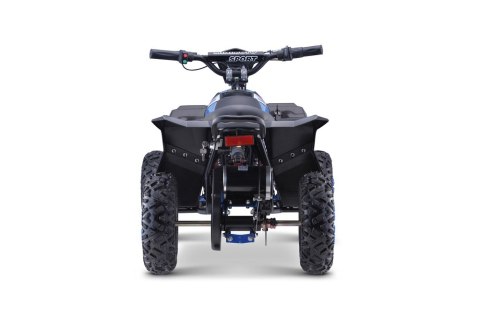 Quad HIPERFECT na akumulator Niebieski 35km/h + Silnik 1000W + Koła pompowane + Regulacja siedzenia