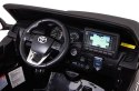 Toyota Hilux na akumulator dla dzieci Czarny Pickup + Napęd 4x4 + Pilot