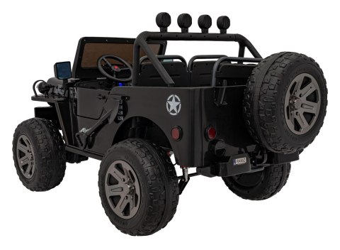Pojazd Retro Wojskowy POWER Czarny