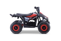 Quad HIPERFECT na akumulator Czerwony 35km/h + Silnik 1000W + Koła pompowane + Regulacja siedzenia
