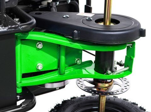 Quad HIPERFECT na akumulator Zielony 35km/h + Silnik 1000W + Koła pompowane + Regulacja siedzenia