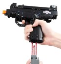 Zestaw 359 Klocków Konstrukcyjnych CaDA Karabin Micro UZI dla dzieci 8+ Funkcja strzelania + 6 Pocisków