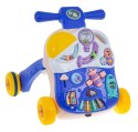 Interaktywny Chodzik 3w1 dla dzieci 18m+ Stolik edukacyjny + Panel sensoryczny + 9 mini zabaw