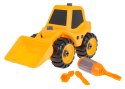 Spychacz do Skręcania dla dzieci 3+ Pojazd budowlany + Śrubokręt + 3 Wymienne Bity