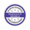Qoltec Listwa zasilająca antyprzepięciowa | 8 gniazd | 2.5m | Czarna