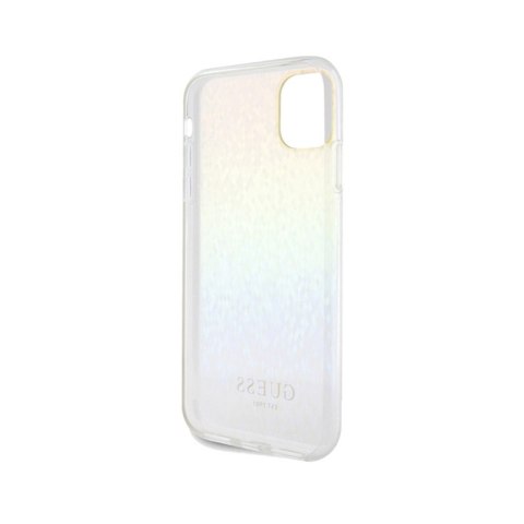Guess IML Faceted Mirror Disco Iridescent - Etui iPhone 11 (Iridescent)