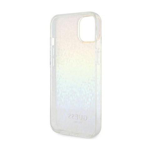Guess IML Faceted Mirror Disco Iridescent - Etui iPhone 12 / iPhone 12 Pro (Iridescent)
