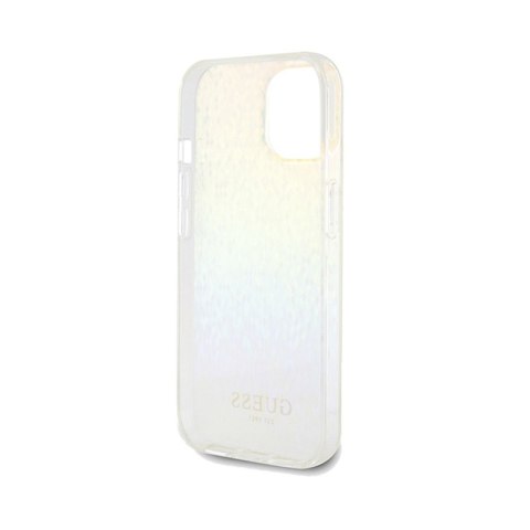 Guess IML Faceted Mirror Disco Iridescent - Etui iPhone 14 (Iridescent)