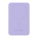 Magnetyczny mini powerbank Baseus 5000mAh 20W (fioletowy)