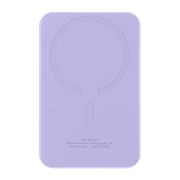 Magnetyczny mini powerbank Baseus 5000mAh 20W (fioletowy)