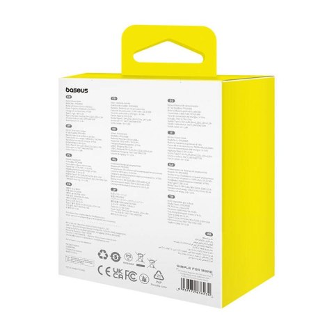 Magnetyczny mini powerbank Baseus 5000mAh, USB-C 20W (niebieski)