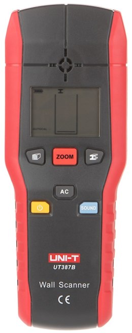 DETEKTOR PRZEWODÓW POD NAPIĘCIEM, METALU I DREWNA UT-387B UNI-T