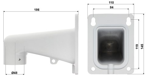 KAMERA IP SZYBKOOBROTOWA SD6CE245U-HNI - 1080p 3.95 ... 177.7 mm DAHUA