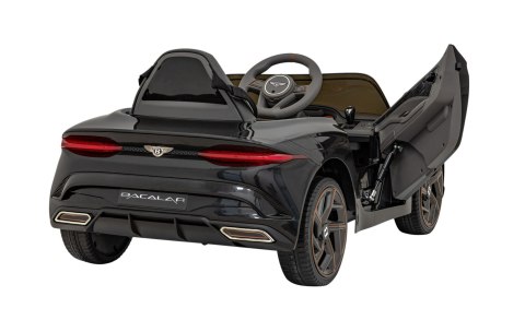 Autko Bentley Bacalar na akumulator dla dzieci +3, Czarny