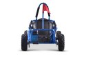 Gokart Fast Dragon na akumulator Niebieski 30km/h + Silnik 1000W + Koła pompowane + Regulacja siedzenia + Pasy