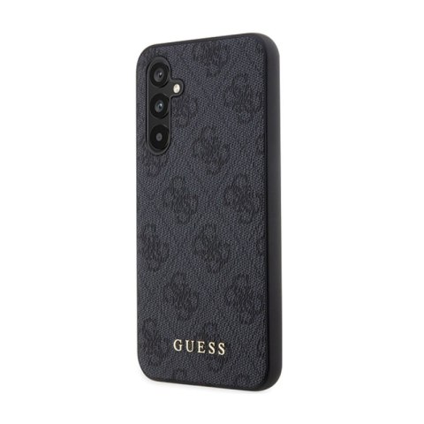 Guess 4G Metal Gold Logo - Etui Samsung Galaxy S23 FE (szary)