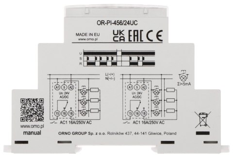 PRZEKAŹNIK OR-PI-456/24UC ORNO