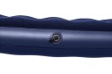 Dmuchany Materac turystyczny do spania 2-osobowy flokowany BESTWAY 203x152x22cm + Zestaw naprawczy