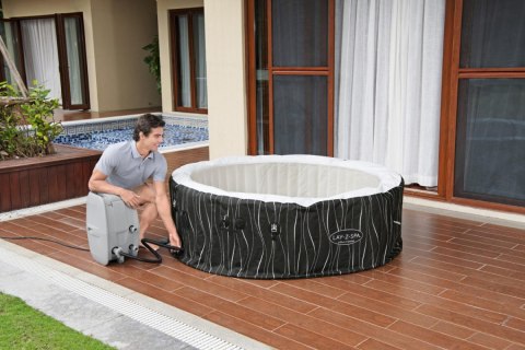 Hollywood Lay-Z-Spa AirJet Przydomowe Spa BESTWAY 6-osobowe + LED + 4 poduszki