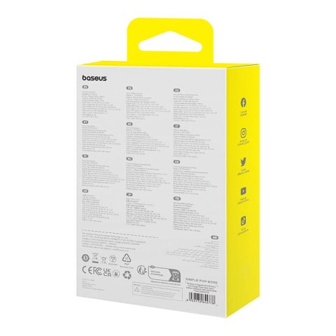 Powerbank magnetyczny Baseus Magnetic Mini 10000mAh, USB-C 30W MagSafe (biały)