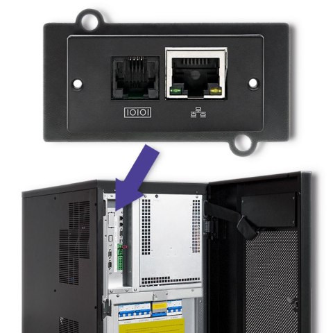 Qoltec Zasilacz awaryjny UPS 3-fazowy | 15kVA | 12kW | LCD | SNMP